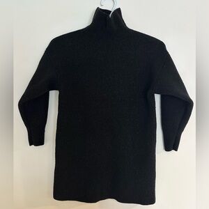 Babaton Black Womens Turtleneck Sweater